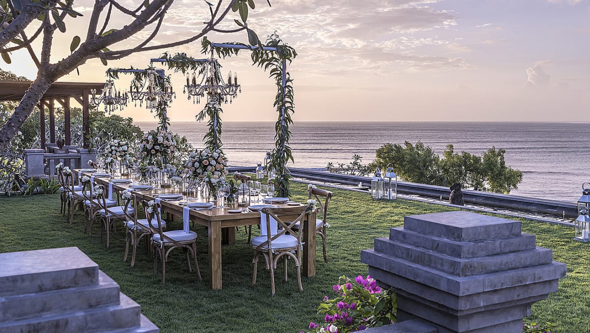 Four Seasons Resort Bali At Jimbaran Bay Reception Venues Bali