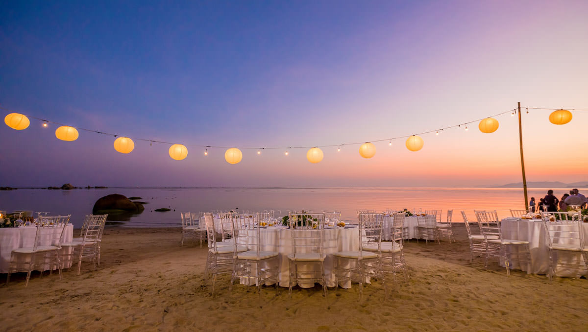Renaissance Koh Samui Resort Spa Reception Venues Thailand